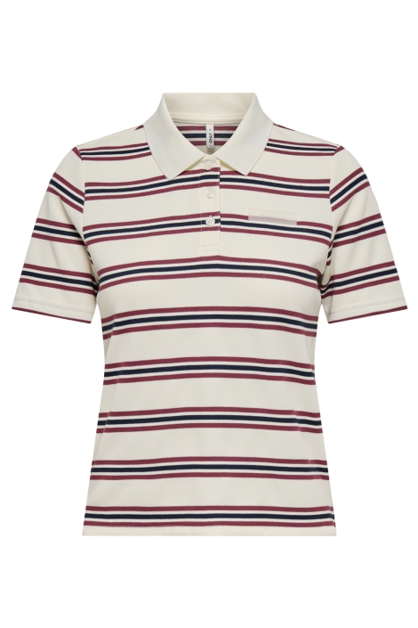 Only onlevie s/s polo top jrs